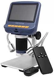 Микроскоп Andonstar AD106S, USB/с дисплеем, 2,0 Мп, верхняя подсветка, плавная регулировка кратности, до 220Х - миниатюра 2