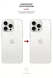 Гидрогелевая пленка ArmorStandart на заднюю панель для Apple iPhone 15 Pro Carbone Transparent (ARM71906) - миниатюра 3