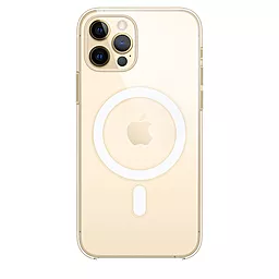 Чехол Apple Silicone Case с MagSafe iPhone 12 Pro Max Clear - миниатюра 3