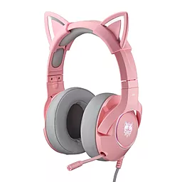 Навушники Onikuma K9 Cat Ear 3.5mm Pink