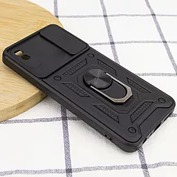 Чехол Epik Camshield Serge Ring для Xiaomi Redmi 9A  Black - миниатюра 2
