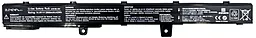 Аккумулятор для ноутбука Asus A41N1308 / 14.4V 2900mAh / X451-T-4S1P-2900 Elements ULTRA - миниатюра 3