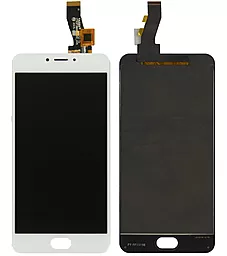 Дисплей Meizu M3, M3 mini (M688) з тачскріном, White