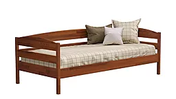 Кровать деревянная Нота Плюс, Щит 90х200, Стандарт (ламели через 4см), 105 (ольха)