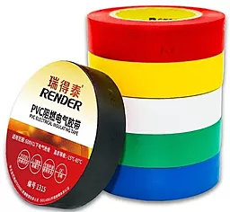 Ізострічка Render 1315 0.13 мм х 17 мм x 15 м червона - мініатюра 2
