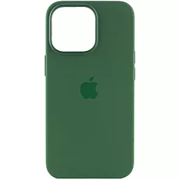 Чохол Apple Silicone Case Full with MagSafe and SplashScreen для Apple iPhone 13 Pro Clover - мініатюра 4
