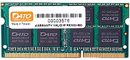 Оперативна пам'ять для ноутбука Dato 4 GB SO-DIMM DDR3L 1600 MHz (DT4G3DSDLD16)