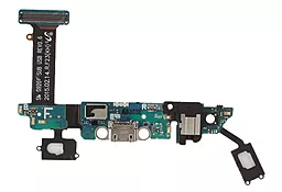 Нижняя плата Samsung Galaxy S6 G920 с разъемом зарядки, наушников, микрофоном и сенсорными кнопками