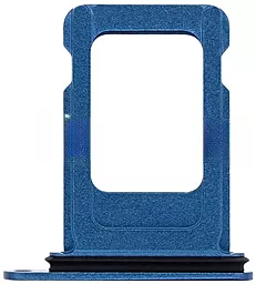Держатель (лоток) Сим карты Apple iPhone 13 Single SIM Blue - миниатюра 2