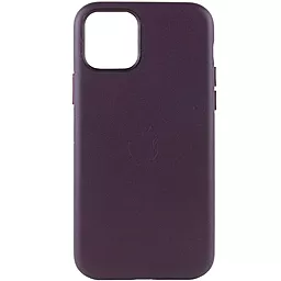 Чохол Epik Leather Case для Apple iPhone 11 Pro Max Dark Cherry