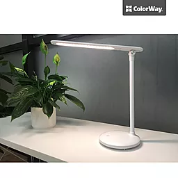 Настольная LED лампа ColorWay CW-DL02B-W - миниатюра 10