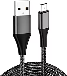 Сетевое зарядное устройство Powermax Duo Basic 20W PD/QC U+C + micro USB cable Black - миниатюра 3