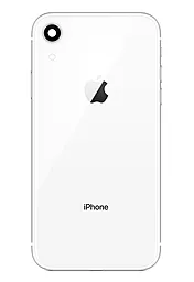 Задня кришка корпусу Apple iPhone XR  зі склом камери Original White