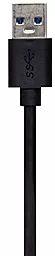 USB хаб EasyLife RS009 / DX 303 4USB Black - миниатюра 3