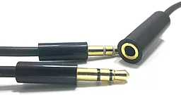 Аудіо розгалужувач PowerPlant UPA21 mini Jack 3.5mm 2xM/F black (DV00DV4057)