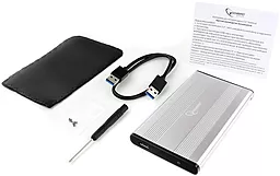 Карман для HDD Gembird 2.5" USB3.0 (EE2-U3S-5-S) Silver - миниатюра 3