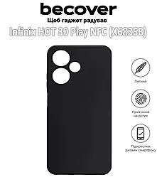 Чехол BeCover для Infinix HOT 30 Play NFC (X6835B) Black (709618) - миниатюра 2
