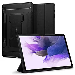 Чехол для планшета Spigen Rugged Armor Pro для Samsung Galaxy Tab S7 FE (12.4") T730, T736B Black (ACS03007)