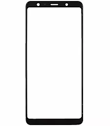 Корпусное стекло дисплея Samsung Galaxy A7 A750 2018 (с OCA пленкой) (original) Black