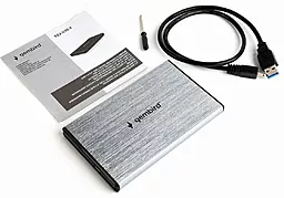 Карман для HDD Gembird 2.5" USB3.0 (EE2-U3S-3-GR) Grey - миниатюра 5