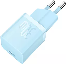 Сетевое зарядное устройство Baseus 30W GaN5 Fast Charger USB-C Blue (CCGN070603) - миниатюра 3