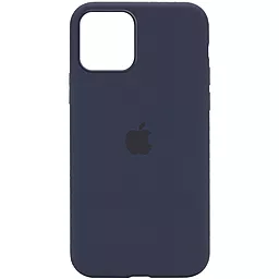 Чохол Silicone Case Full для Apple iPhone 12 Pro Max Midnight Blue