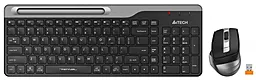 Комплект (клавиатура+мышка) A4Tech FB2535CS Smoky Grey