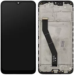 Дисплей Xiaomi Redmi 8, Redmi 8A з тачскріном і рамкою (без датчика наближення), Black (Уцінка)