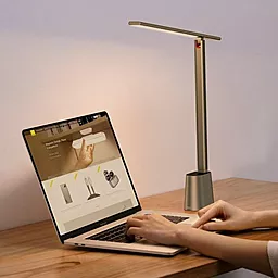 Настiльна лампа Baseus Smart Eye Series Charging Folding Reading Desk Lamp Gray (DGZG-0G)  - мініатюра 8