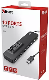 USB хаб Trust Oila 10port port USB 2.0 Hub (20575) - миниатюра 8