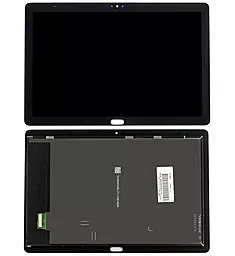 Дисплей для планшета Huawei MediaPad T5 10 (AGS2-L03, AGS2-L09, AGS2-W09, AGS2-W19, AGS2-W09HN, AGS2-AL00HN) (с отверстием под кнопку) + Touchscreen Black