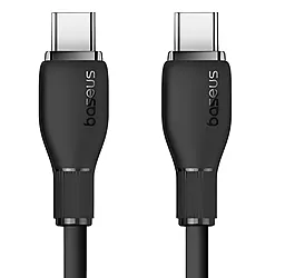 USB PD Кабель Baseus Pudding Series 100w 5a 2m USB Type-C - Type-C cable black (P10355702111-01)