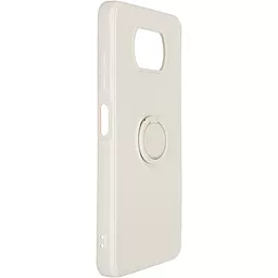 Чехол Gelius Ring Holder для Xiaomi Poco X3 Pro Ivory White - миниатюра 3