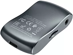 Bluetooth адаптер Hoco E73 Tour Car AUX BT5.0 Receiver Metal Gray - миниатюра 6