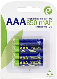 Акумулятор Energenie HR03/AAA 850mAh Ni-MH 4шт (EG-BA-AAA8R4-01) 1.2 V - мініатюра 4