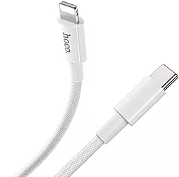 USB PD Кабель Hoco X56 New Original 20W 3A USB Type-C - Lightning Cable White - мініатюра 3