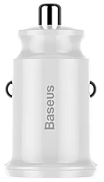 Автомобильное зарядное устройство Baseus Grain Car Charger 3.1А 2USB White (CCALL-ML02) - миниатюра 2