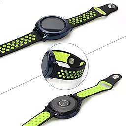 Сменный ремешок BeCover для умных часов Vents Style Huawei Watch GT/GT 2 46mm/GT 2 Pro/GT Active/Honor Watch Magic 1/2/GS Pro/Dream (707128) Black White - миниатюра 3
