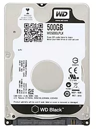 Жорсткий диск для ноутбука Western Digital Black 500 GB 2.5 (WD5000LPLX)
