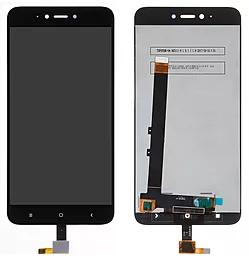 Дисплей Xiaomi Redmi Note 5A, Redmi Y1 Lite с тачскрином, оригинал, Black