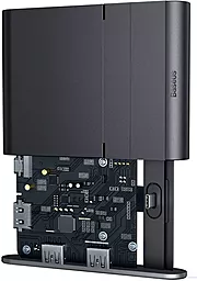Док-станция зарядное устройство Baseus Pro Mate Docking Type-C Black (WKMD000001) - миниатюра 7