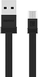 Кабель USB Remax Tengy 0.16M+1M micro USB Cable Black (RC-062M)