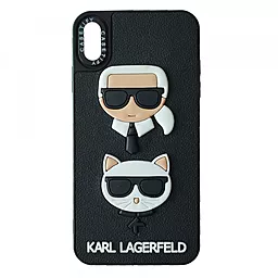 Чохол Karl Lagerfeld для Apple iPhone XS Max Black №10