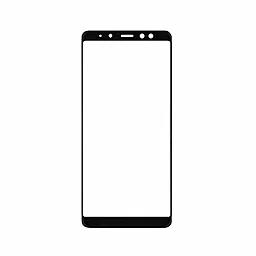 Корпусное стекло дисплея Samsung Galaxy A8S Black