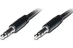 Аудио кабель REAL-EL AUX mini Jack 3.5mm M/M Cable 1 м black (EL123500040) - миниатюра 2