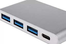 Мультипортовый USB Type-C хаб Atcom 3 USB 3.0+USB-C (12808) - миниатюра 3