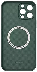 Чехол Epik Protective camera Case with MagSafe iPhone 13 Pro Cangling Green - миниатюра 2