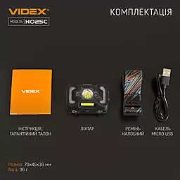 Ліхтарик Videx VLF-H025C - мініатюра 12