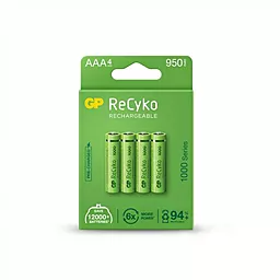 Акумулятор GP AAA ReCyko+ 950 mAh (100AAAHCE-EB4) 4шт 1.2 V