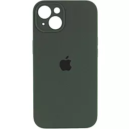 Чехол Silicone Case Full Camera for Apple IPhone 13 Cyprus Green
